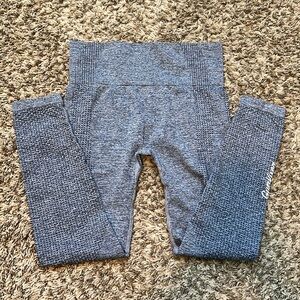 Heathered Blue Gym Vixen Compression Leggings